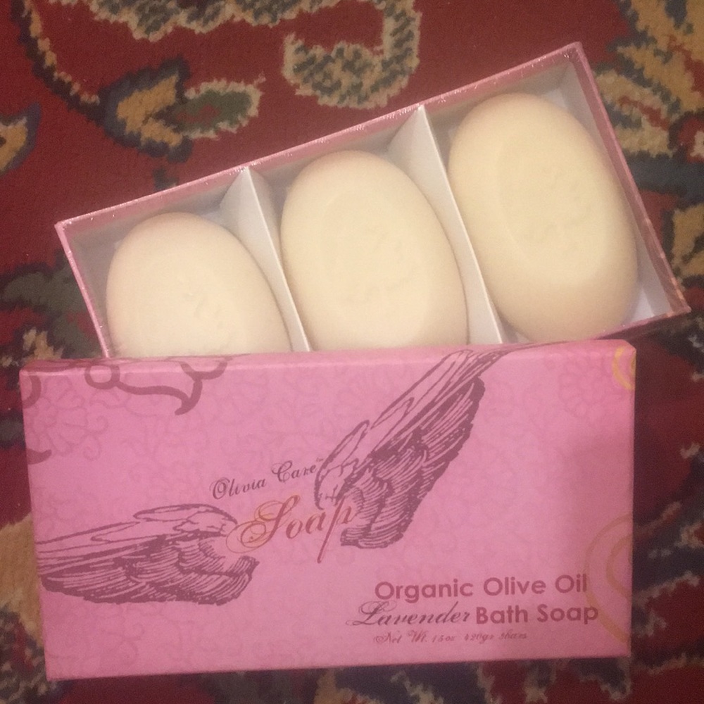 Organic Lavender Bath Soap Gift Set